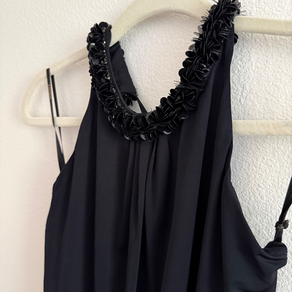 Versace Black Halter Blouse